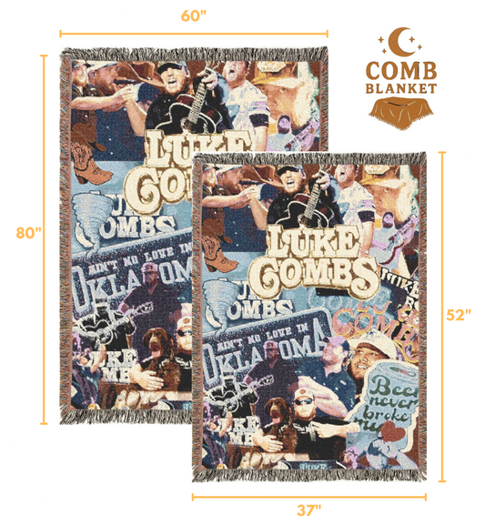 Luke Combs Blanket